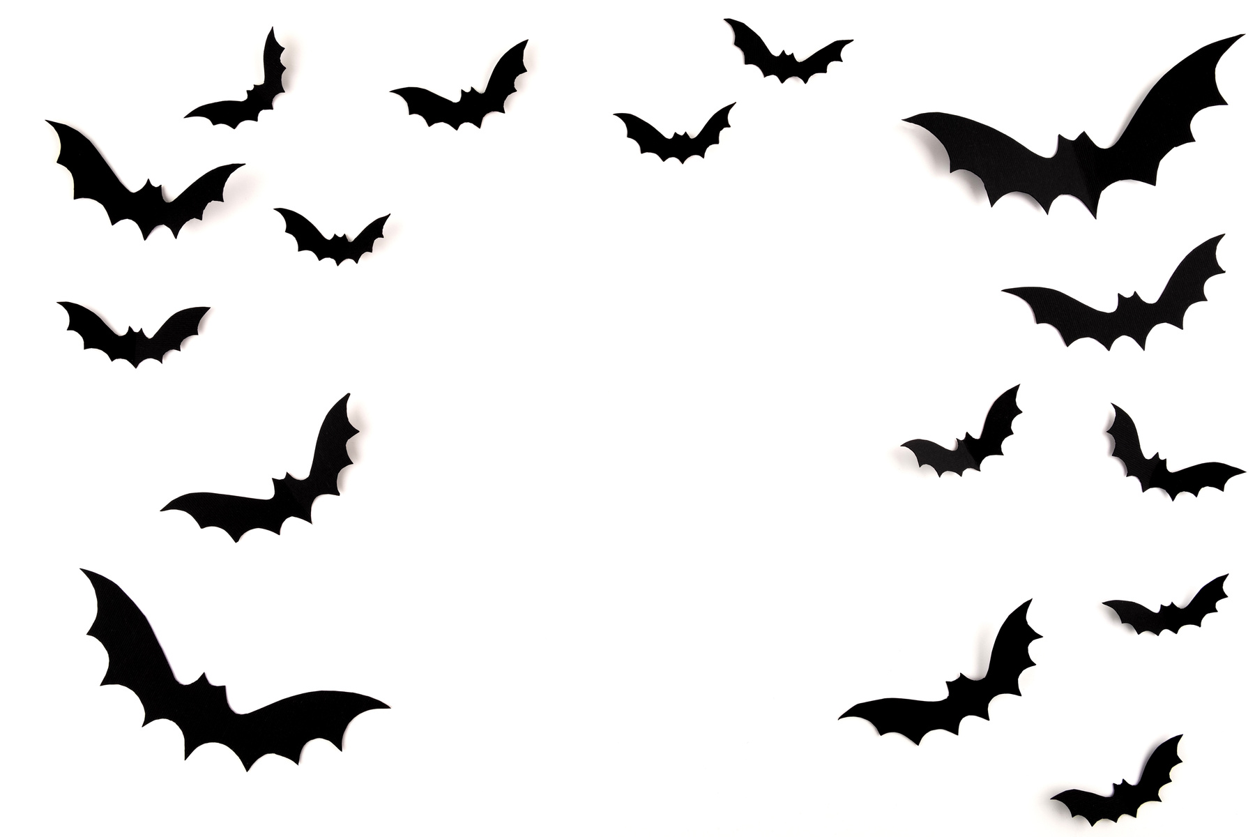 Cutouts of Bats   